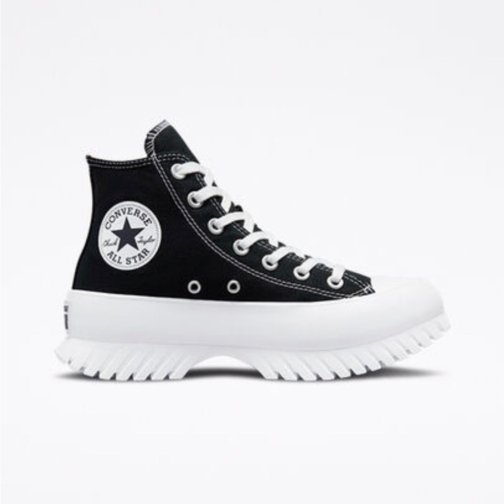 Converse Chuck Taylor All Star Lugged 2.0 Black Platform Sneakers Sz Womens